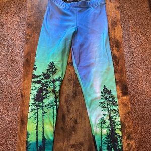 Blackmilk Clothing Aurora Skye Leggings Limited